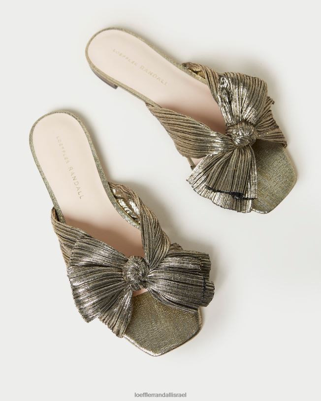 il Loeffler Randall נשים מגלשת דפני קשת זהב כהה 62DD115 נעליים