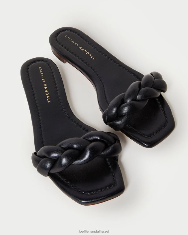 il Loeffler Randall נשים סנדל קלוע של ג'קסון שָׁחוֹר 62DD117 נעליים