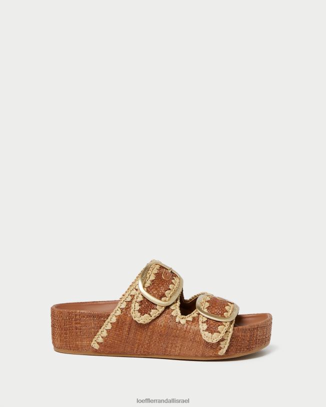 il Loeffler Randall נשים סנדל חום תיאו קוונה/טבעי 62DD121 נעליים