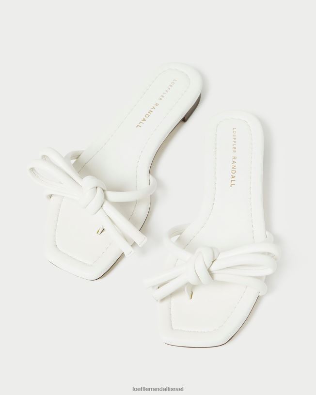 il Loeffler Randall נשים סנדל קשת האדלי לבן 62DD123 נעליים
