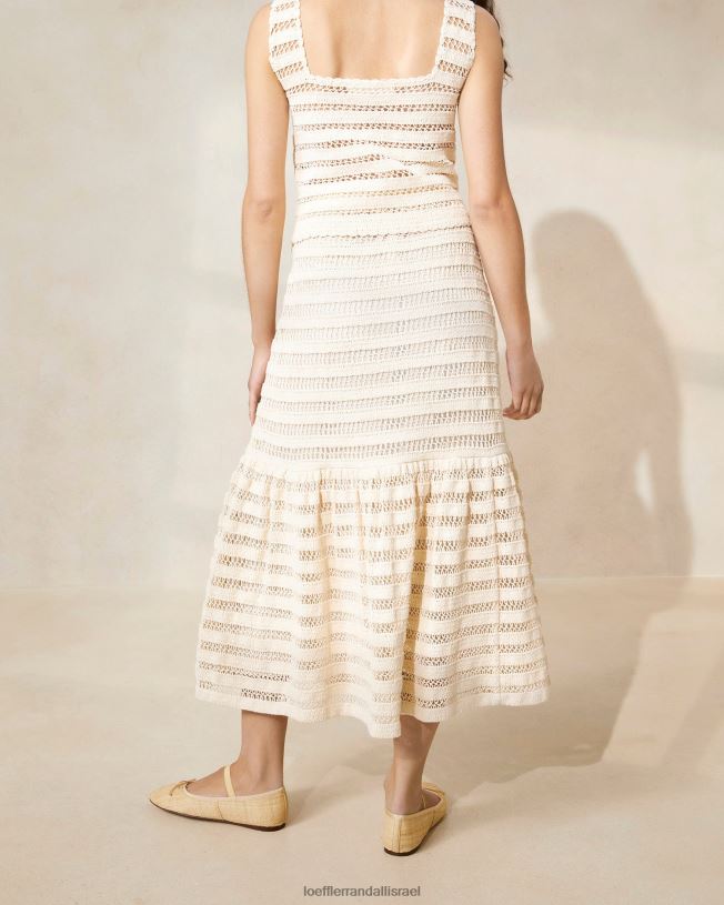 il Loeffler Randall נשים חצאית סרוגה עם שולי סלסולים של סקרלט טִבעִי 62DD232 בגדים