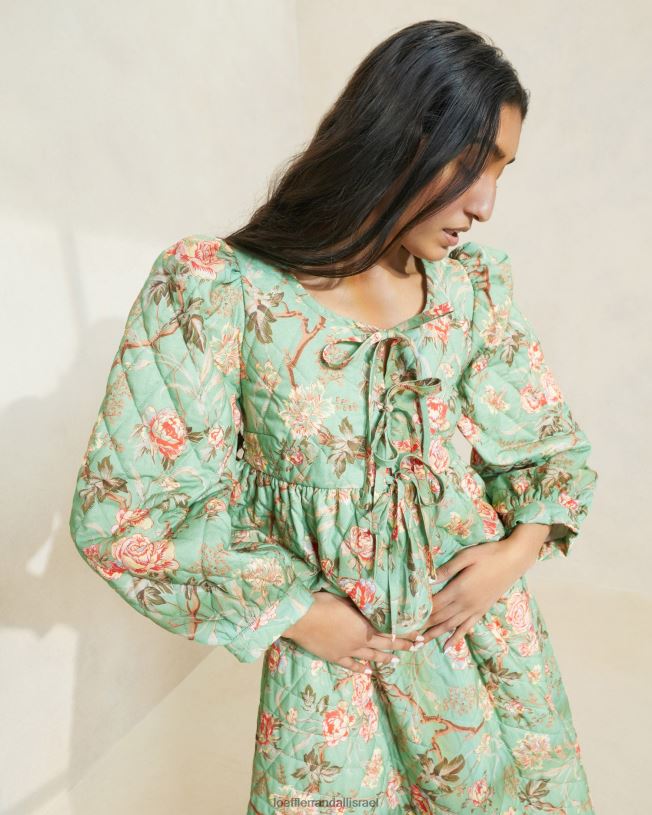 il Loeffler Randall נשים מעיל דונה קשירה מרווה בוטנית פרחונית 62DD254 בגדים