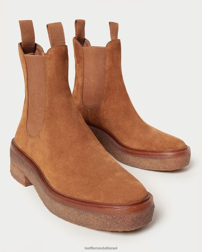 il Loeffler Randall נשים מגף משיכה של רקל קקאו 62DD275 נעליים