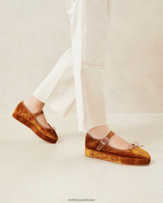 il Loeffler Randall נשים ליאה פלטפורמה מרי ג'יין אוֹכרָה 62DD307 נעליים