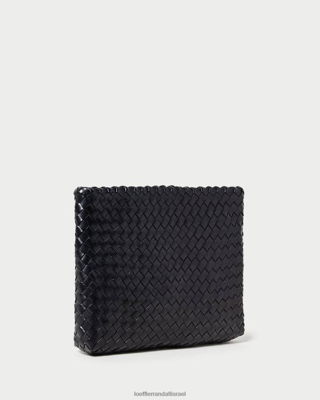 il Loeffler Randall נשים קלאץ' ארוג שטוח של מריסה שָׁחוֹר 62DD352 תיקים