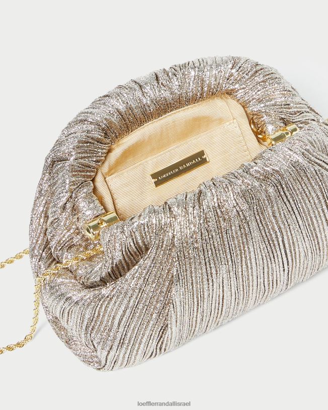 il Loeffler Randall נשים מצמד כיפת קפלים ביילי שמפנייה 62DD386 תיקים