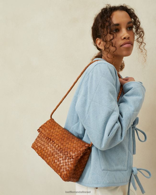 il Loeffler Randall נשים תיק כתף חום של מייבל עֵץ 62DD401 תיקים