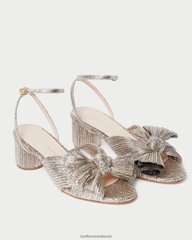 il Loeffler Randall נשים עקב קשת קפלים של דליה שמפנייה 62DD53 נעליים