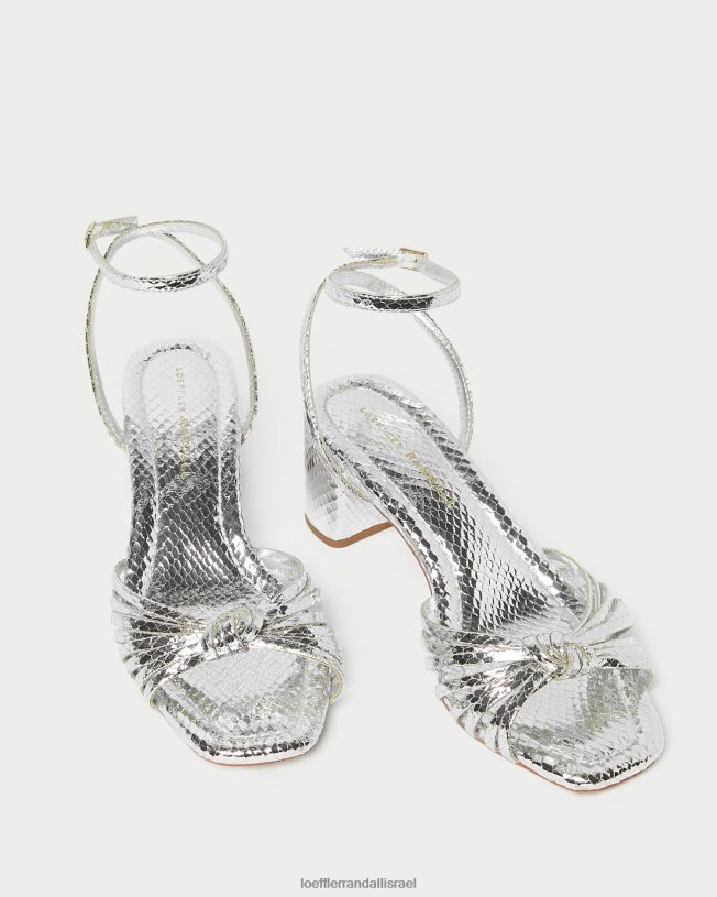 il Loeffler Randall נשים קשר אוליביה באמצע העקב כסף 62DD74 נעליים