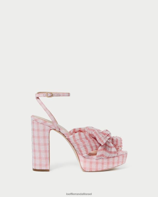il Loeffler Randall נשים עקב קשת של נטליה ג'ינגהם ורוד רך 62DD82 נעליים