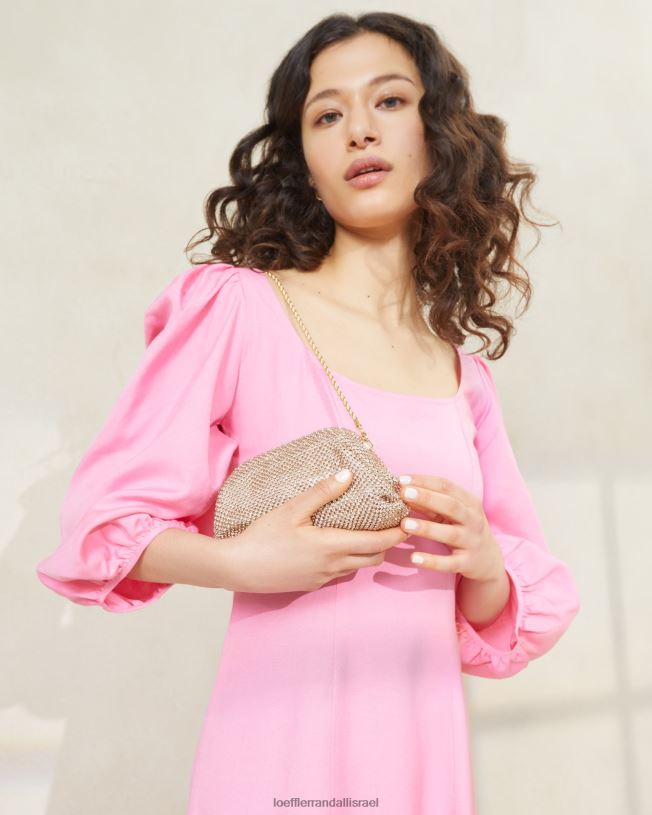 il Loeffler Randall נשים נרתיק מיני של doris diamante אפרסק בהיר 62DD369 תיקים
