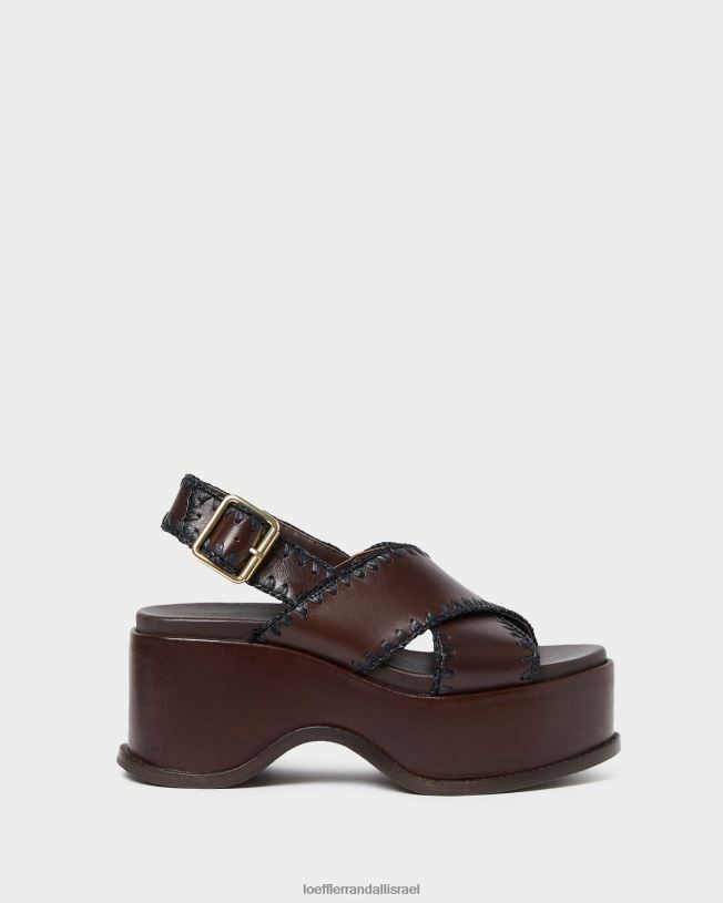 il Loeffler Randall נשים סנדל פלטפורמה של mae אספרסו/שחור 62DD129 נעליים