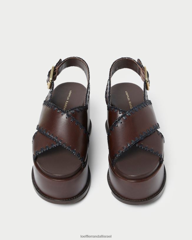 il Loeffler Randall נשים סנדל פלטפורמה של mae אספרסו/שחור 62DD129 נעליים