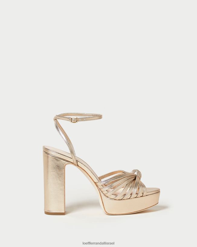 il Loeffler Randall נשים סנדל פלטפורמת קשר rivka שמפנייה 62DD27 נעליים
