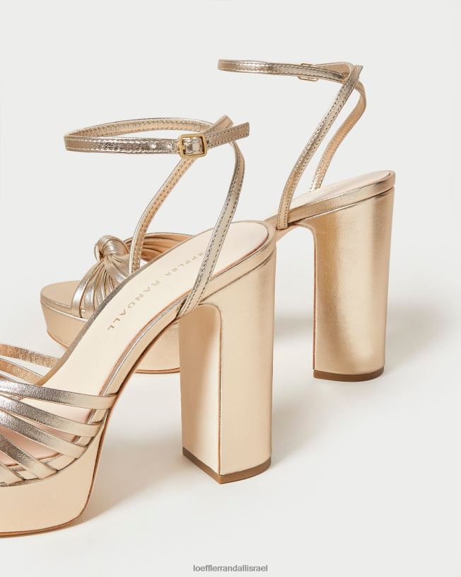il Loeffler Randall נשים סנדל פלטפורמת קשר rivka שמפנייה 62DD27 נעליים