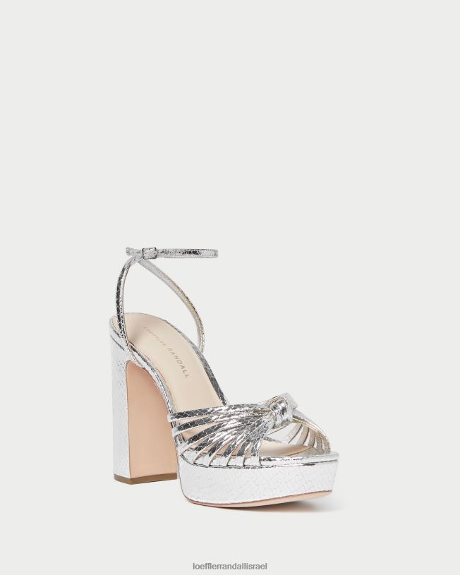 il Loeffler Randall נשים סנדל פלטפורמת קשר rivka כסף 62DD75 נעליים