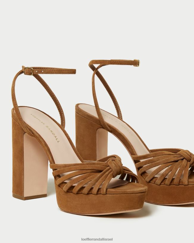 il Loeffler Randall נשים סנדל פלטפורמת קשר rivka קקאו 62DD81 נעליים